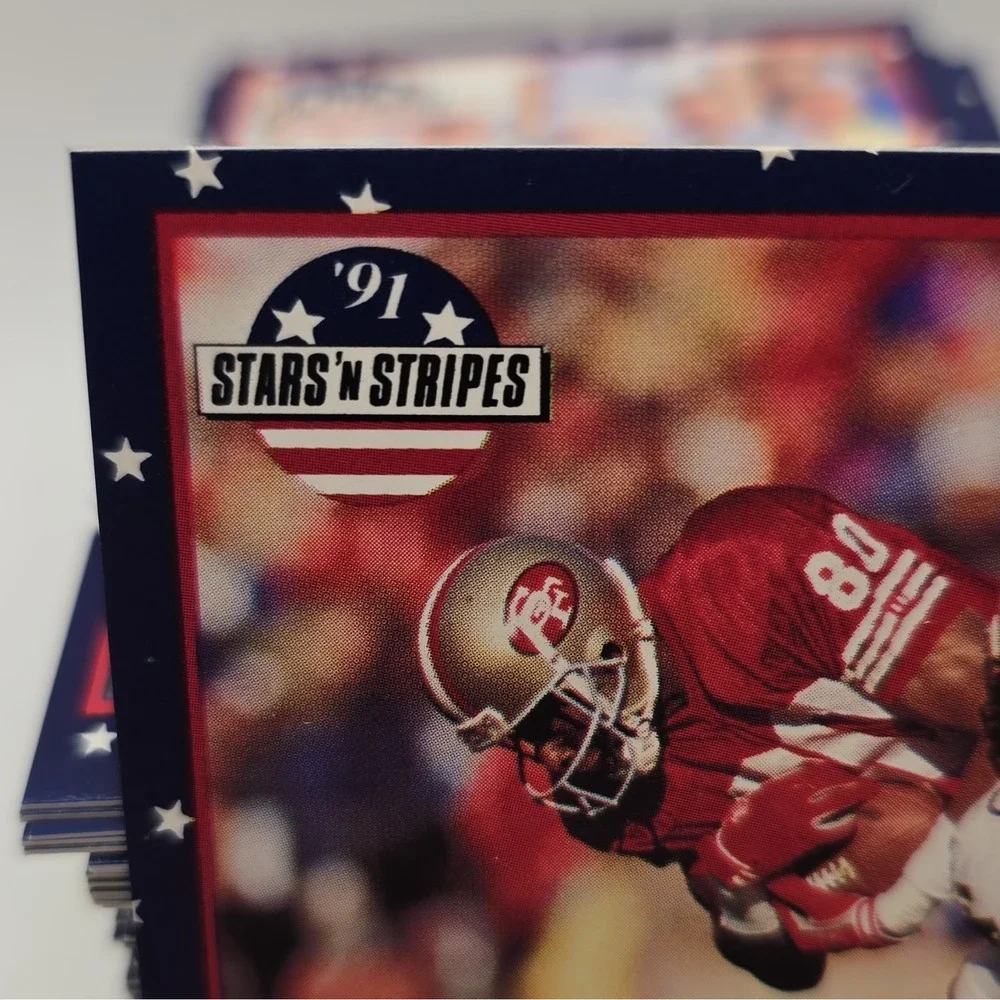 Fleer 1991 Stars 'n Stripes NFL Football Trading Card Lot 225+ Cards